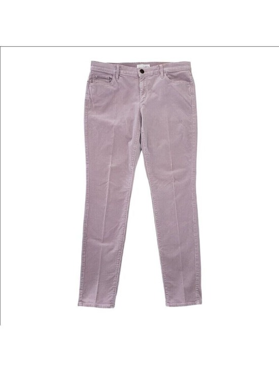 LOFT Pants - Ann Taylor LOFT Modern Skinny Corduroy Pants Size 10 Mauve Lavender